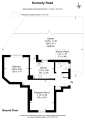 Floorplan of Kennedy Road, Hanwell, London, W7 1JL