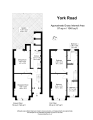 Floorplan of York Road, Ealing, London, W5 4SG