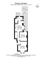Floorplan of Shirley Gardens, Hanwell, London, W7 3PT