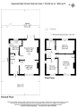 Floorplan of Cuckoo Avenue, Hanwell, London, W7 1BW
