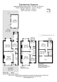 Floorplan of Camborne Avenue, Ealing, London, W13 9QZ