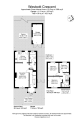 Floorplan of Westcott Crescent, Hanwell, London, W7 1PL