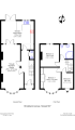 Floorplan of Brookbank Avenue, Hanwell, London, W7 3DW