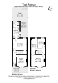 Floorplan of York Avenue, Hanwell, London, W7 3HY